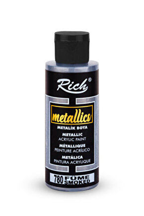 Metalik Akrilik Boya 120cc. N:780 Füme