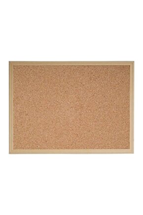 30x45 Ahşap Çerçeveli Mantar Pano