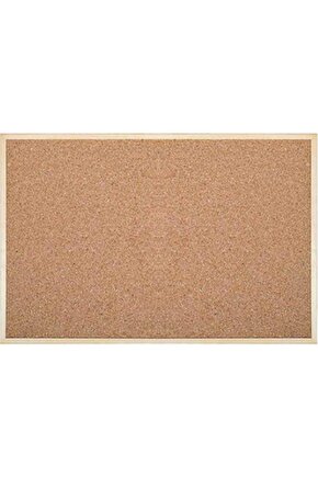 45x60 Ahşap Çerçeveli Mantar Pano