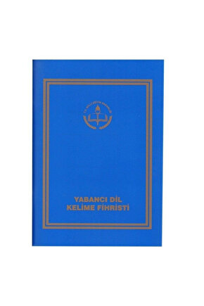 155 Yabancı Dil Fihrist (KELİME DEFTERİ) 56 Yaprak Plastik Kapak