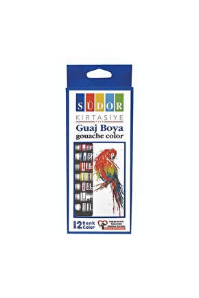 Guaj Boya 8.5 Ml Tüp 12 Renk 575