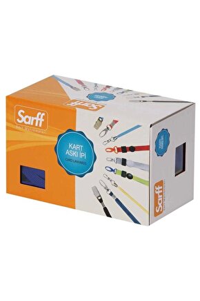 Metal Klips.turuncu Askı Ipi. 50 Adetet