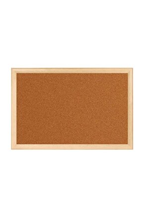 Ahşap Çerçeve Mantar Pano 30 X 40 Cm