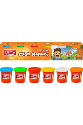 Oyun Hamuru 6 Renk 690 GR L8450