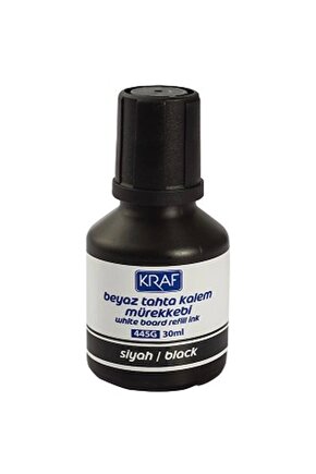 445g Beyaz Tahta Kalem Mürekkebi Siyah 30ml.