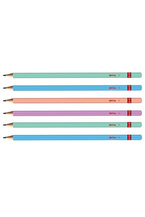 Metalik 6 Lı Kurşun Kalem (2090067)