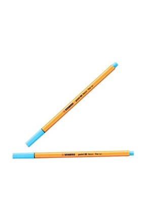 Point 88 Floresan Mavi 0.4 mm Keçe Uçlu Kalem 88031