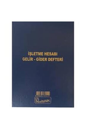 İşletme Hesabı Gelir-gider Defteri