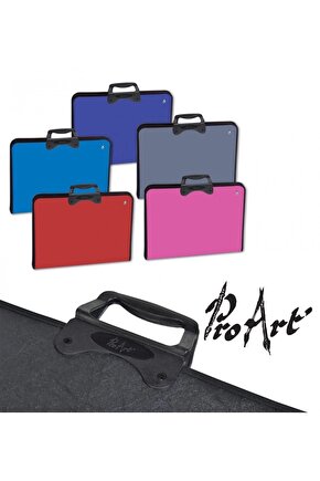 Proart 37x54cm Resimproje Çantası Kırmızı  007