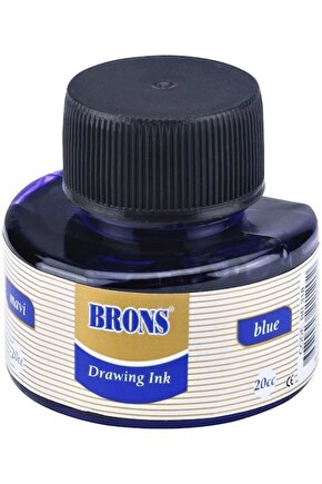 Çini Mürekkebi 20 Cc Mavi Br-318-1 Adet