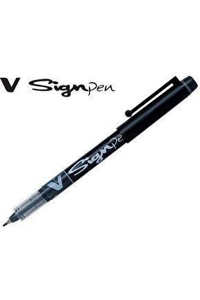 V-SIGNPEN SİYAH İMZA KALEMİ