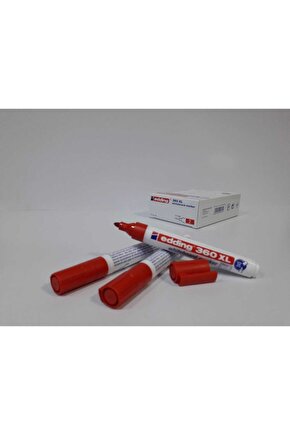 Whiteboard Marker Silinebilir Beyaz Tahta Kalemi Kırmızı 10lu Paket