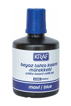 Beyaz Yazı Tahtası Mürekkebi Mavi 100 Ml X 6 Adet