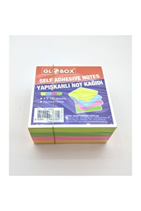 Yaprak Neonl Renk Not Kağıdı 6636