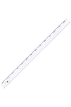 Ekonomik Plastik Öğrenci Cetveli 50 Cm