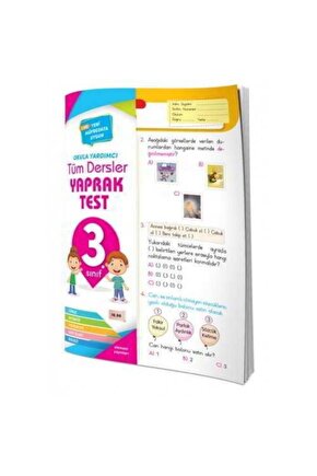 3. Sınıf Tüm Dersler Yaprak Test