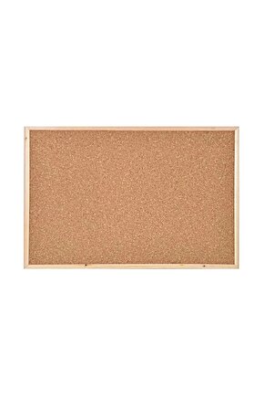 45x60 Ahşap Çerçeve Mantar Pano - Pan 115