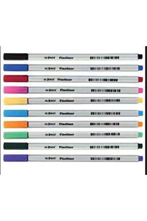 FINELINER KALEM 10LU PP KUTU