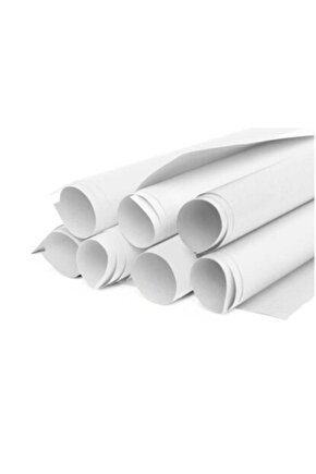 Fon Kartonu 50x70 Cm 10lu Rulo Beyaz (1 RULO 10 ADET) (0,42 KG)