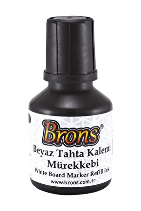 Br-350 Tahta Kalem Mürekkebi 30 Cc Siyah (12 Lİ KUTU) tkm