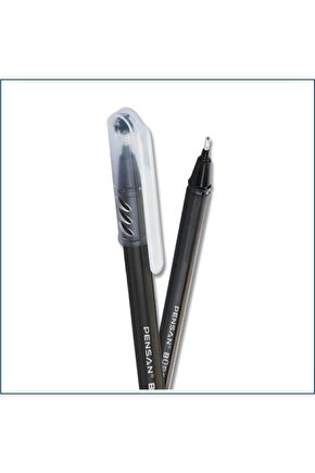 Büro 1.0 Mm Siyah Tükenmez Kalem 12 Adet Tk.k