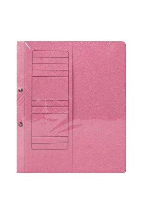 06191 Yarım Kapak Dosya Karton A4 50 Adet - Pembe