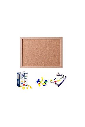 Hugo Mantar Pano 45 X 60 1 Paket Harita Çivisi