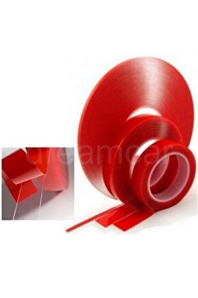 Akrilik Şeffaf Süper Güçlü Çift Taraflı Bant 10mmX5m