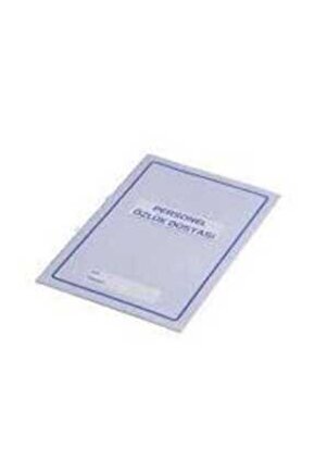 Gülpaş Personel Özlük Dosyası (adet) Gk0111429