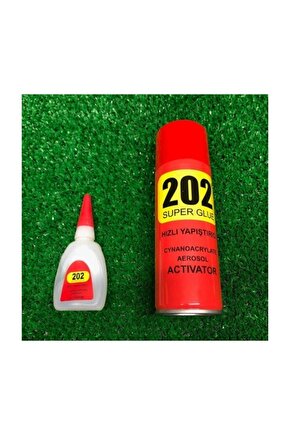 202 marka 200 ml Super Glue Hızlı Yapıştırıcı Spreyli