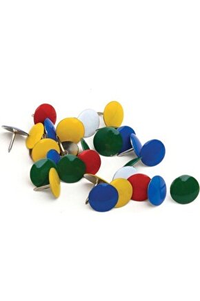 Renkli Raptiye 30 Adet 9008325