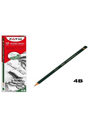 Kurşun Kalem Dereceli 4b 12li