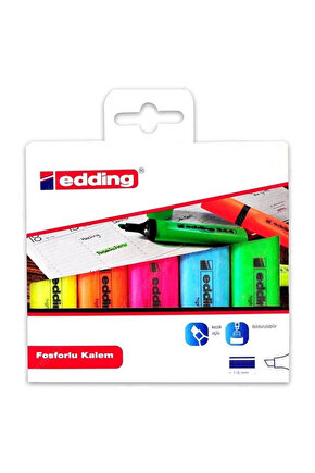 Fosforlu Kalem Seti 5li Doldurulabilir 344