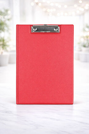 İmma Sekreterlik Kapaklı Pvc A4 Kırmızı