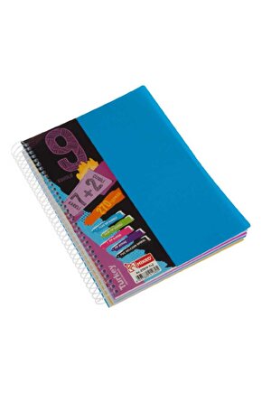 Mikro A4 270 Yaprak 7 2 Ayraçlı Okul Defteri