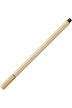 - Keçe Uçlu Boya Kalemi - Pen 68 - Açık Kahverengi