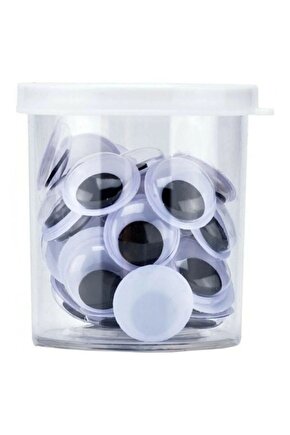 Siyah Oynar Göz Etiketler 15 Mm