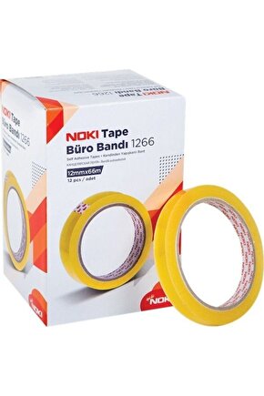 12mmx66mt. Bant 12li Paket