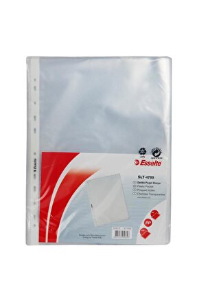 SLT-4799 Delikli Poşet Dosya A4 40 Mikron - 100 Adet