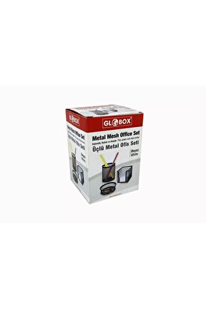 Marka: 6643-6154 Metal Ofis 3 Lü Metal Masa Seti Kategori: Masaüstü Organizer