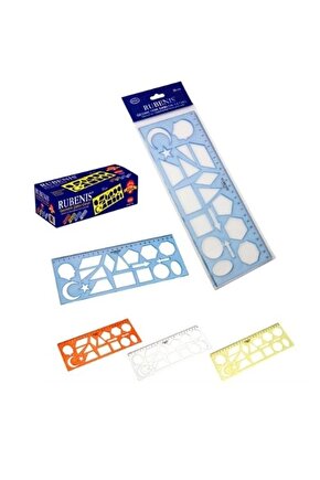 RB-RGSC Cetvelli Geometrik Şablon