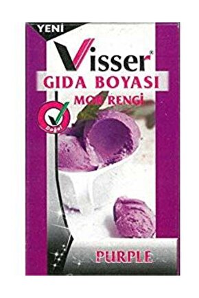 Visser Toz Gıda Boyası Mor G.b