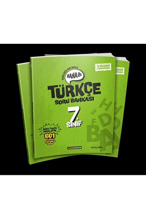 MARATON YAYINLARI 7.SINIF TÜRKÇE BANA Bİ SORU BANKASI (2024-2025)
