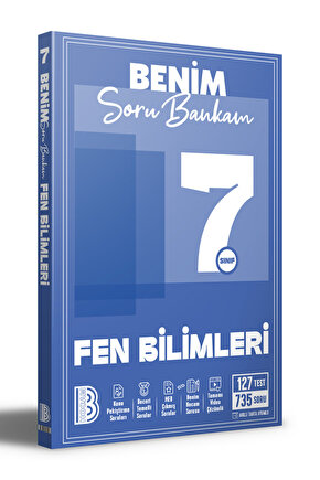 7. Sınıf Fen Bilimleri Soru Bankam Benim Hocam Yayınları