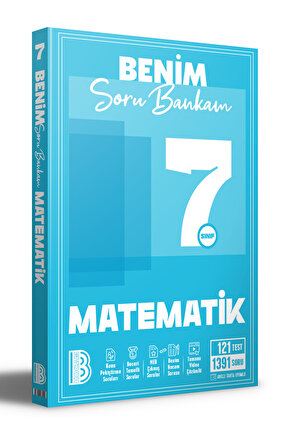 7. Sınıf Matematik Soru Bankam Benim Hocam Yayınları