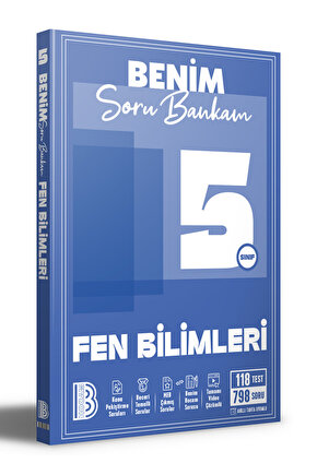 5. Sınıf Fen Bilimleri Soru Bankam Benim Hocam Yayınları