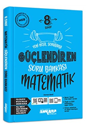 Ankara Yayıncılık 8. Sınıf Güçlendiren Matematik Soru Bankası
