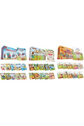 1.sınıf 3 Adet 10 Lu Hikaye Nasreddin Hoca La Fontaine Ve Ilkyıl Okul Maceram
