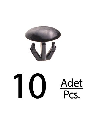 Honda Accord CR-V Civic ILX Integra NSX RL için Kaput Fitil Klips - 10 Adet