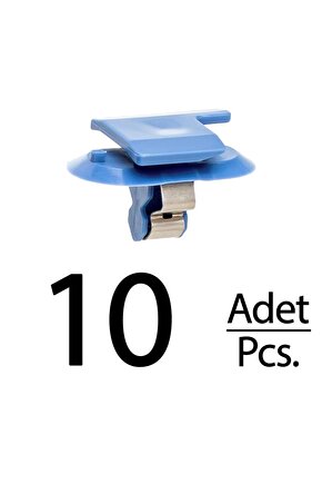 Opel ve Peugeot için Kapı ve ve Bagaj Eşik Klipsi- 10 Adet